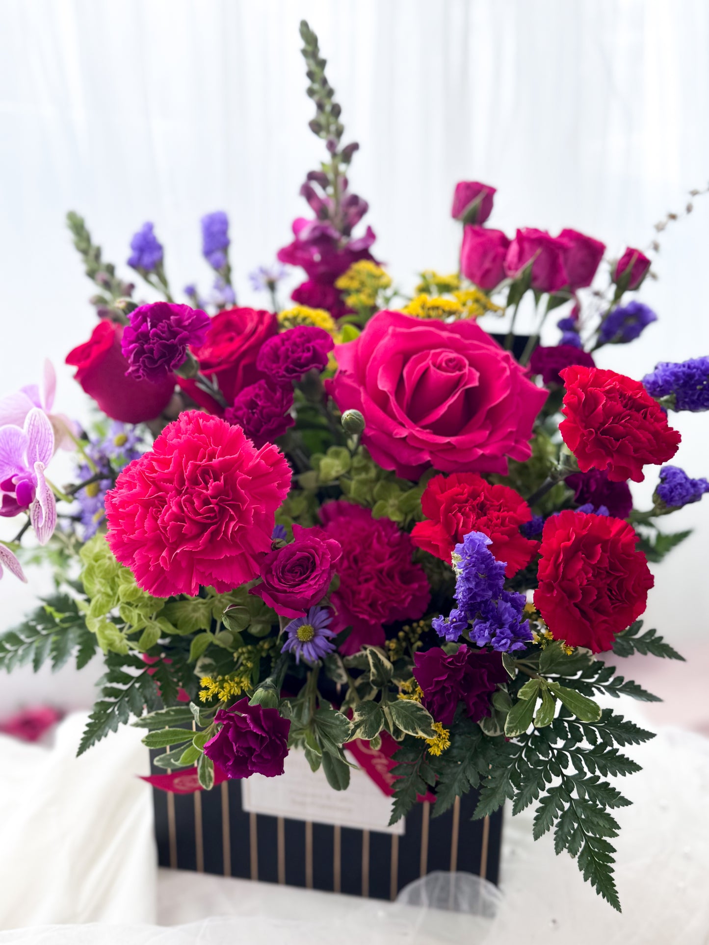 [Fresh Flower] Neon Noir Box