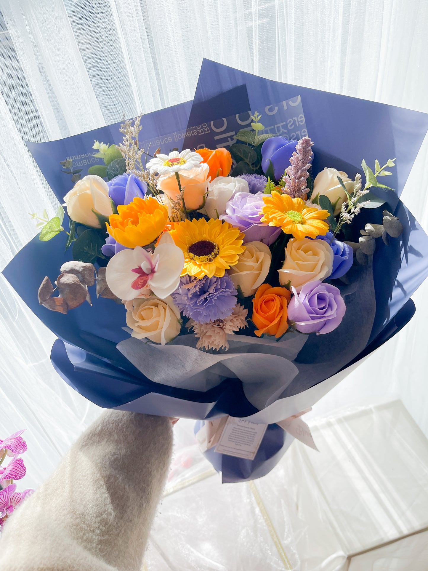 Diploma Delights Soap Bouquet