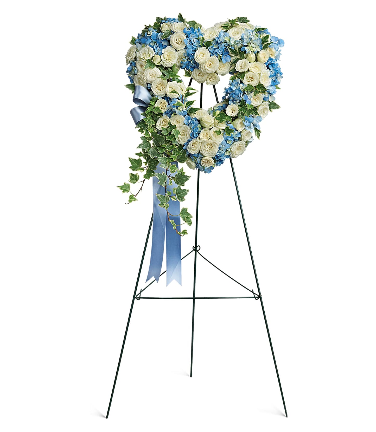 [FRESH FLOWER] Pure Heart Standing Wreath